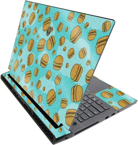 Vista 245 de MightySkins - Skin brillante con purpurina para Alienware M17 R3 (2020) y M17 R4 (2021) - Diversión de los años 90 Acabado duradero con purpurina