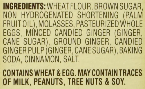 Vista 3 de Trader Joe's Cookie Thins Triple jengibre 9 oz
