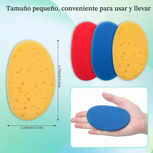 Vista 2 de Esponjas de arcilla para arcilla, esponja de arcilla de cerámica de cerámica para dar forma y limpiar esponja con esponja de arcilla de 3