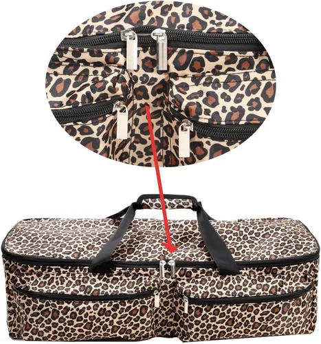 Vista 3 de Bolsa de transporte compatible con Cricut Explore Air y Maker, bolsa impermeable compatible con Cricut Explore Air y suministros