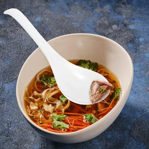 Vista 6 de Cuchara, tenedor, cucharas de sopa, herramientas de cocina, cucharas de cocina, cucharas de cocina, cucharas duraderas, cucharas de comida