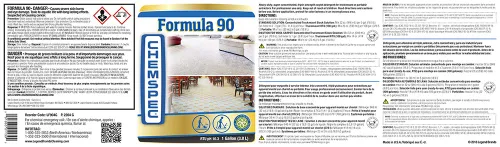 Vista 2 de Chemspec LF901G Fórmula 90 Detergente profesional de limpieza de alfombras para alfombras comerciales y muy sucias (1 galón)