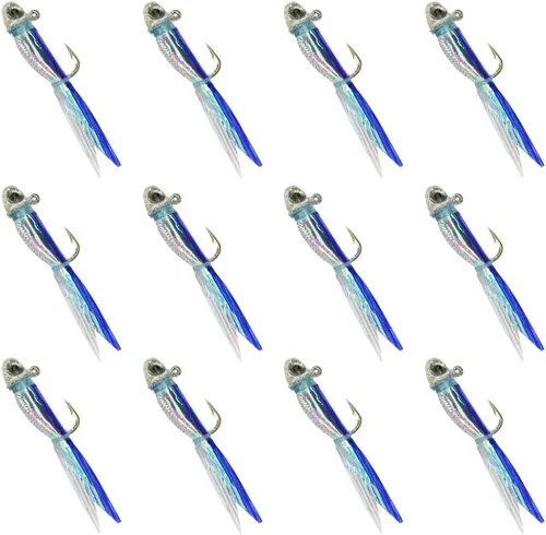 Vista 5 de YZD Silverside Minnow Crappie Jig 12pieza(s)