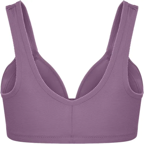 Vista 32 de Brasier sin aros para mujer, brasier sin aros, cómodo brasier sin varillas, ropa interior diaria