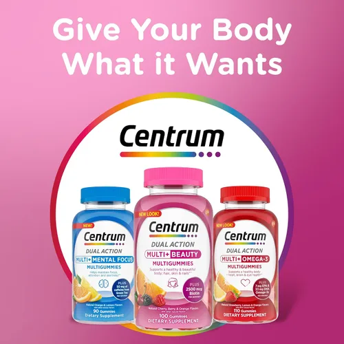 Vista 12 de Centrum MultiGummies, Multi + Beauty, 100