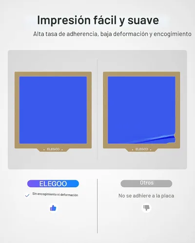 Vista 3 de ELEGOO Filamento PETG para impresora 3D de 0.07 in, color negro, 8.8 lbs
