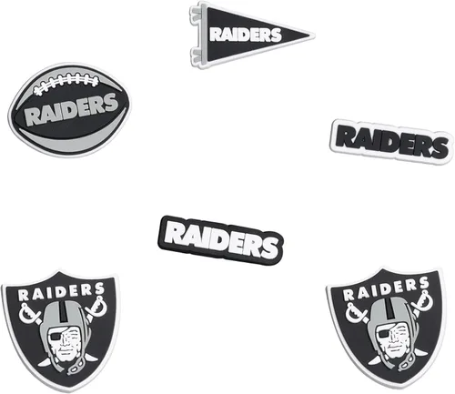 Vista 21 de FOCO unisex-adult NFL Team Logo 6-Pack Shoe Charms
