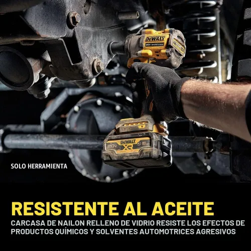 Vista 8 de DEWALT ATOMIC 20 V MAX* 1/2 pulg. Llave de impacto inalámbrica con yunque de anillo de cerdo (solo herramienta) (DCF921B)