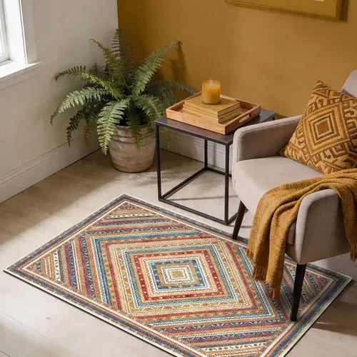 Vista 69 de Keen Home Design - Tapete lavable a máquina con respaldo antideslizante, para entrada, cocina, baño, lavandería, vintage de pelo orto y duradero