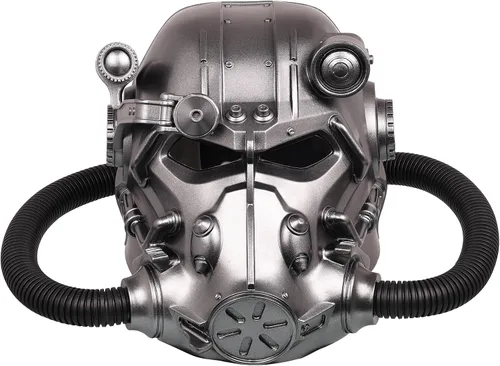 Vista 2 de Casco Power Armor de otoño, cosplay, máscara de Halloween, accesorio coleccionable