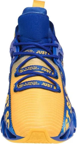 Vista 4 de UMYOGO Tenis deportivos para hombre, tenis para correr, tenis de moda