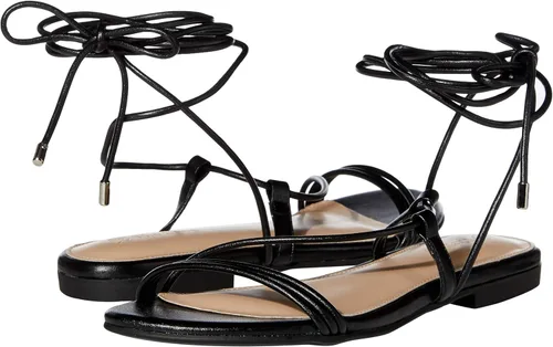 Vista 8 de The Drop Sandalias planas Samantha con cordones para mujer