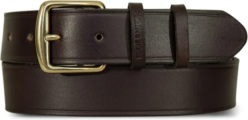 Vista 19 de Eddie Bauer Cinturones de cuero casuales para mujer con hebilla de metal duradera Barra central - Negro