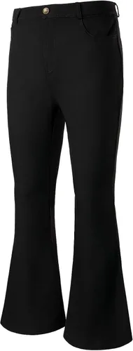 Vista 3 de JOGAL Pantalones acampanados para hombre, trajes de discoteca de los años 70, pantalones acampanados retro ajustados