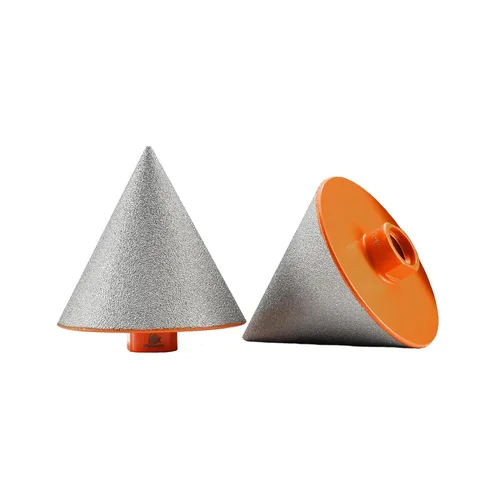 Vista 16 de Broca biseladora de diamante, brocas de diamante BRSCHNITT de 1 3/4 pulgadas con rosca de 5/8-11 para agrandar, pulir y biselar los agujeros exsit