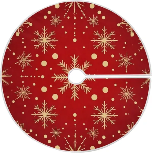Vista 7 de Falda patriótica para árbol del 4 de julio, 36 pulgadas, diseño de fuegos artificiales de Estados Unidos, Estados Unidos, tapete de Navidad
