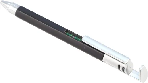 Vista 7 de Plastic Rollerball Pen 140mm Dual Scale Measurement(black)