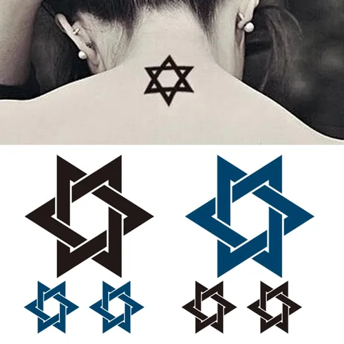 Vista 3 de 100 hojas de tatuajes temporales para mujeres y niños, flores, luna, escorpión, pluma, tigre, cicatriz de tatuajes para adolescentes