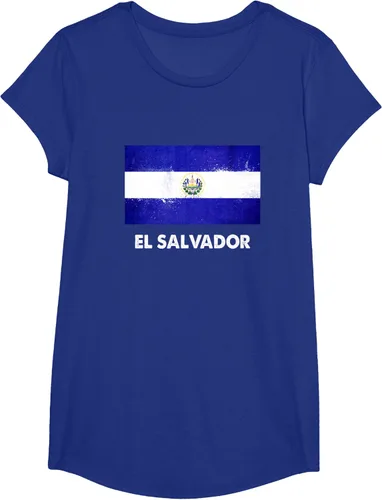 Vista 23 de Camiseta de la bandera de El Salvador Camiseta salvadoreña