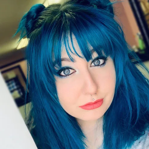 Vista 5 de MANIC PANIC Paquete de tinte para el cabello turquesa atómico con tinte para el cabello azul vudú