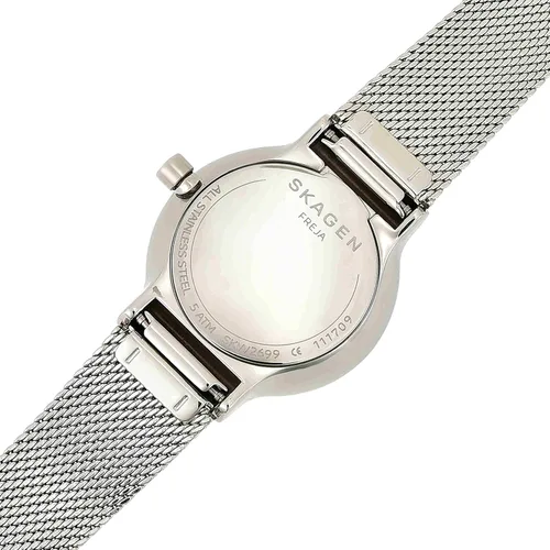 Vista 5 de Skagen Freja - Reloj de vestir de movimiento de cuarzo y acero inoxidable para mujer