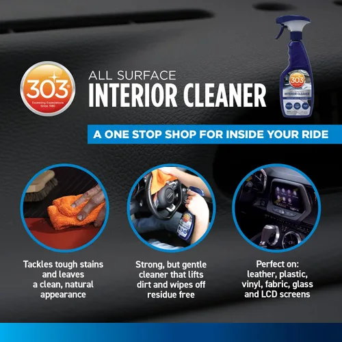 Vista 8 de 303 Products Limpiador de interiores, limpia fácilmente cualquier superficie, sin residuos, ideal para usar en pantallas táctiles, incluyendo
