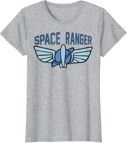 Vista 17 de Disney Pixar Toy Story 4 Buzz Lightyear Space Ranger Badge - Camiseta, Negro, S