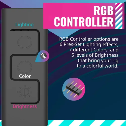 Vista 6 de Cooler Master i71C RGB para el enfriador de aire Intel CPU, aletas de aluminio negro anodizado