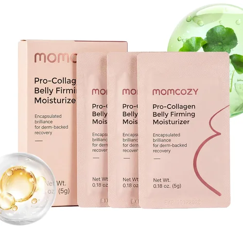 Vista 11 de Momcozy Aceite en crema todo en uno para estrías, dúo de muestra, alternativa al aceite de vientre y crema hidratante no grasa, seguro