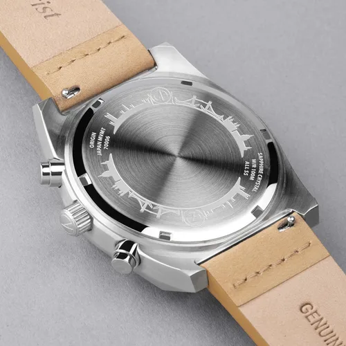Vista 6 de Accurist Origin - Reloj de cuarzo de 1.614in para hombre con cronógrafo analógico