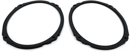 Vista 6 de Kenwood Excelon XM69R - Altavoces para motocicleta (par), altavoces traseros coaxiales de 2 vías de 6 x 9 pulgadas para motocicletas Harley actuales