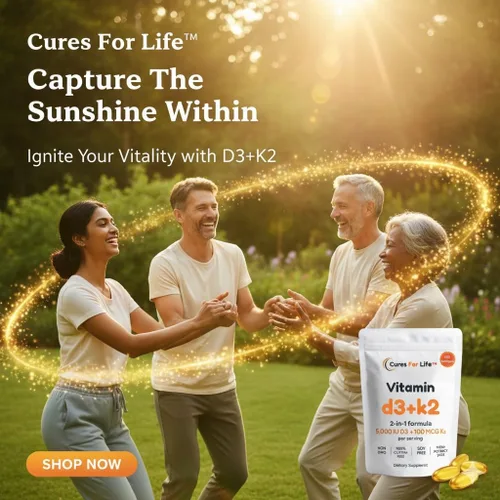 Vista 3 de Vitamina D3 5000 UI con K2 MK-7 100 mcg, 300 cápsulas blandas - Aceite de coco virgen de alta potencia, apoyo óseo, corazón e inmune - Sin OMG