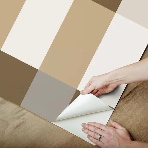 Vista 6 de RoomMates Emily Rayna Neutral Framework - Papel pintado para despegar y pegar, RMK12735PLW