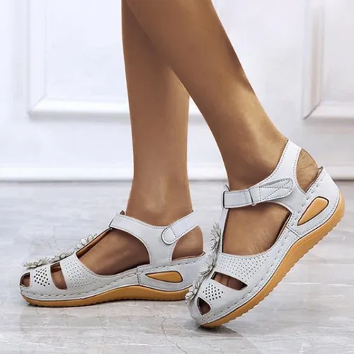 Vista 4 de Platform Sandals Women Dressy Summer Women Casual Summer Orthopedic Sandals for Women Slip On Beach Sandals Slides