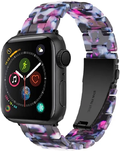 Vista 42 de Bandas para Apple Watch Light House - Correas de resina ligera de moda para iWatch para mujeres y hombres 38mm/40mm/41mm/42mm (Series 11 10)