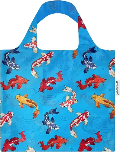 Vista 20 de allydrew Allybag - Bolsa de comestibles plegable y ligera, reutilizable, Abrtract 1