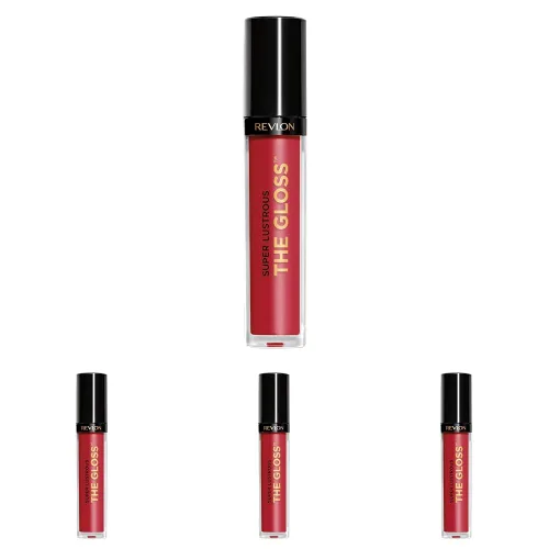 Vista 39 de Revlon - Brillo de labios, Super Lustrous The Gloss, no es pegajoso, acabado de alto brillo 200 Crystal Clear