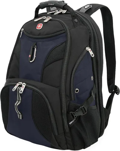 Vista 15 de SwissGear, Travel Gear 1900, Scansmart TSA, mochila para computadora portátil., talla única , Negro