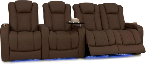 Vista 78 de Seatcraft Virtuoso 365 - Asiento de cine en casa (3 unidades), color ébano