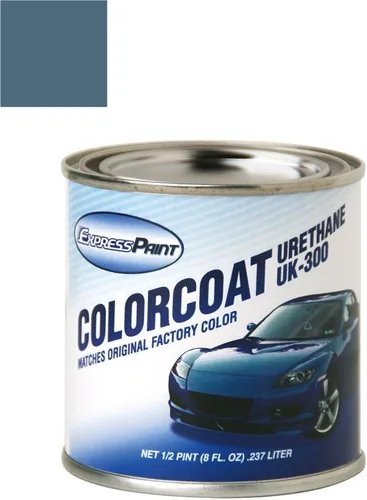 Vista 253 de Aerosol para pintura de retoque automotriz Dodge Stratus - Capa transparente metálica de acero plateado A4/DA4 - Paquete todo incluido