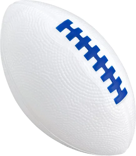 Vista 9 de Balón de fútbol de espuma - Balón pequeño de 18.4 cm de agarre fácil para niños - Balón de fútbol juvenil de tamaño para niños - Balones de espuma