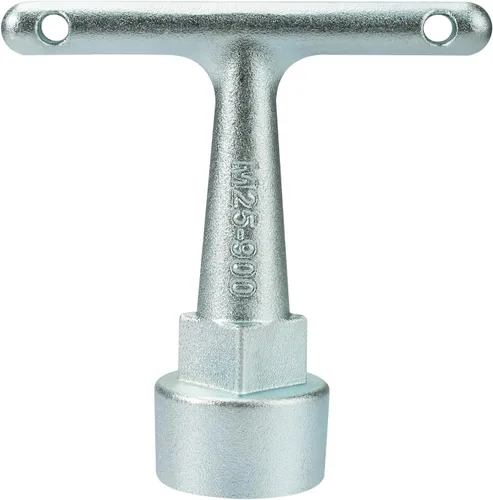 Vista 2 de Llave medidor de agua para enchufe de pentágono, llave de parada de bordillo, herramienta de cierre de válvula de agua para enchufe de pentágono