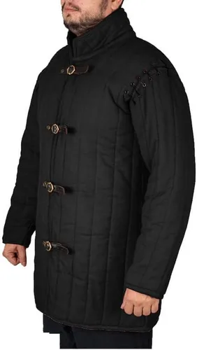 Vista 2 de Gambeson DIAOMOD acolchado de algodón grueso para LARPHemaCosplay