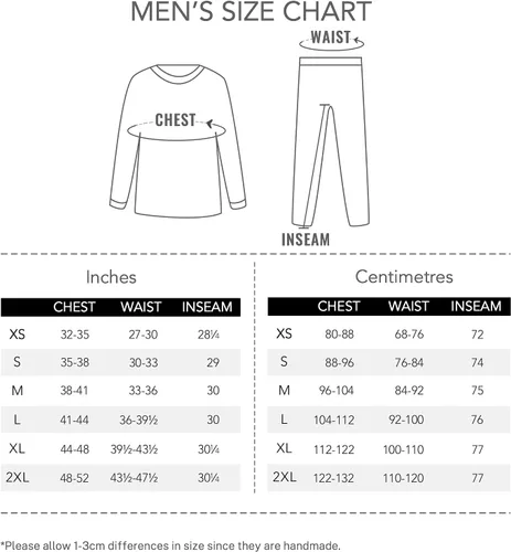 Vista 6 de LAPASA Men's Thermal Underwear Set Soft Fleece Lined Long Johns LightMidHeavy Weight Base Layer Top & Bottom M11M24M57