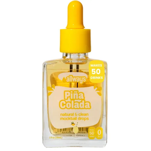 Vista 19 de Allways Drops Potenciador de agua natural de cereza negra Sin azúcar, cero calorías, fruta de monje endulzada Botella de vidrio para hidratación