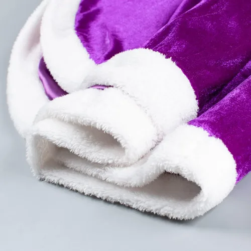 Vista 5 de Party Chili Fur Princess Hooded Cape Cloaks Costume for Girls Dress Up