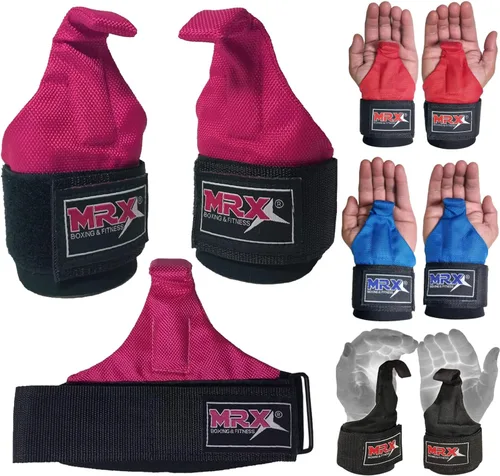 Vista 8 de MRX Power - Correas de levantamiento de pesas para gimnasio, entrenamiento y entrenamiento