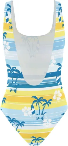 Vista 4 de Kigai Summer with Windsurf One Piece Bathing Suit for Women Trendy Slimming Tummy Control Athletic Swimsuit