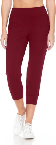 Vista 40 de Leggings Depot ActiveFlex Jogger - Pantalones de yoga para mujer con bolsillos Negro