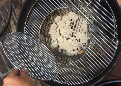 Vista 5 de GasSaf Rejillas de repuesto para Weber 8835, parrillas de carbón de 22.5 pulgadas, hervidor, intérprete, Master-Touch y otros, sistema de barbacoa